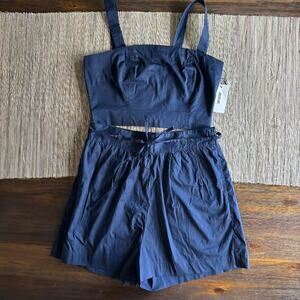JASON WU | NWT Women's 2-Piece Set Navy Sleeveless Top Shorts Medium